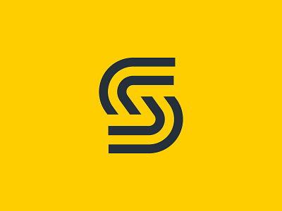 S Logo graphic design logo monogram s