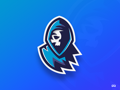 Ice Ghost Mascot art branding design gaming illustration logo mascot vector