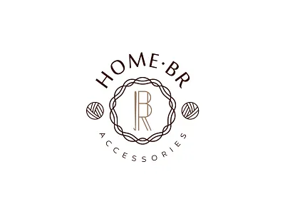 Home Br b crochet logo monogram r