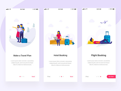 Onboarding Screen booking app ghurbo hotel onboarding screen tour travel ui ux design zihad