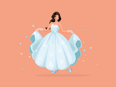 Disney Style People! adobe adobe animate animation art barbie branding charachter charachter design creative design disney princess dribbble girl illustration illustration logo people vector