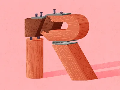 R is for Repair 🪚 pink