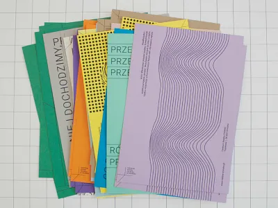 Centre of Polish Sculpture abstract art branding color design flat geometic illustration logo poster sculpture simple typography vector