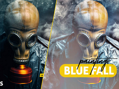 Blue Fall Painting Photoshop Action best best selling campaign creative deal design discount editing effects graphic design lightroom presets photographers photography photoshop action photoshop overlays