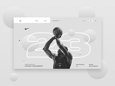 They Talk We Play: Series I concept contemporary design graphic modern nike portfolio ui ui design user interface web website