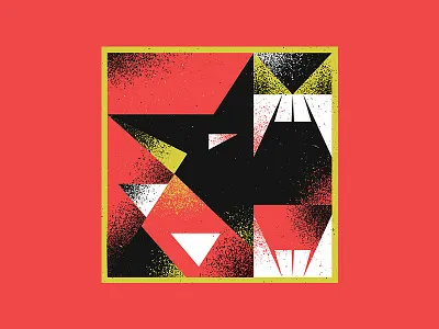 Without Warning - 21 Savage 21 savage album badge character cover doberman dog flat geometric illustration music song texture vector