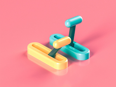 Levers from Observation Machine 3d cinema 4d design factory illustration motion graphics octane render