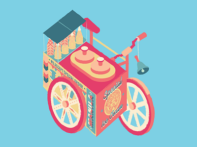 Filipino Street Food - Sorbetes art design illustration illustrator