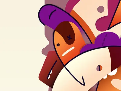 Drowsiness (details) character handmade illustration littleworld monster