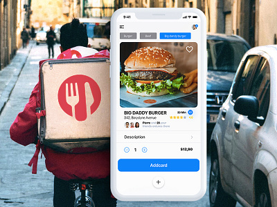 Dream food applicaiton deliveries food app food app ui ui ux design uidesign uipractice