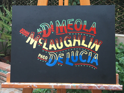 🎶Saturday night in San Francisco 🎶 rotulacion rotulacionamano signpainting signwriting