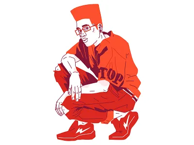 Red boy colours illustrator red vector vector art