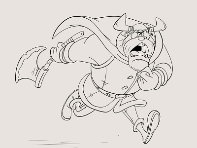 Viking animation art cartoon cartoon comic character creation character design characterdesignchallenge design draw drawing game game characters illustration toon viking