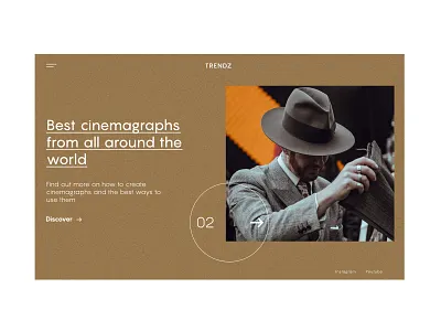 Trendz serie art artistic direction branding city contrast design illustration landing landing page photo photo book street street art typography ui ui ux ui ux design urban vector visual