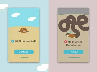 Daily UI #011 Flash Message 011 app dailyui dailyui 011 flash message flat illustration mobile ui