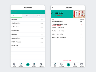 Categories app ui screen android android app design app ui design ios ios app design ui ux