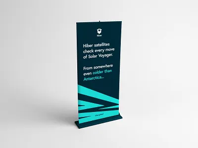 Hiber - Pattern exploration. amsterdam branding brandpattern design hiber print rollup banner texture