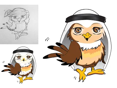 Character Design cartoon character cartoon design cartooning character art character creation character design design digital art drawing falcon graphicdesign illustration sketch