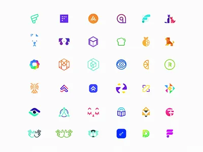 Brands 2018 2019 animal brand branding cat eyes fish food hands logo logos monogram name