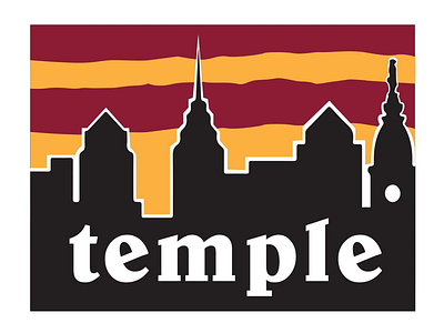 Pata-Temple university bootleg illustration patagonia philadelphia temple university