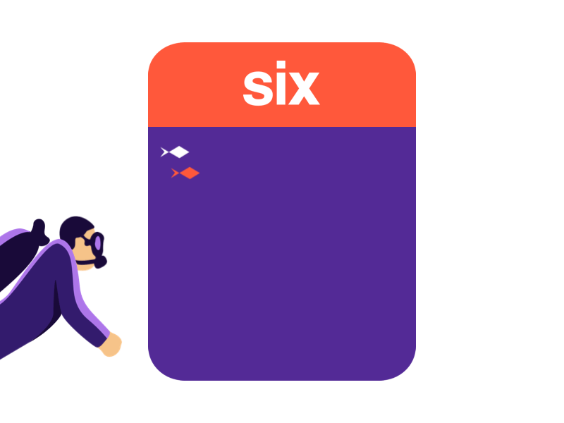 Diver animation branding design icon illustration illustrator logo minimal vector web website