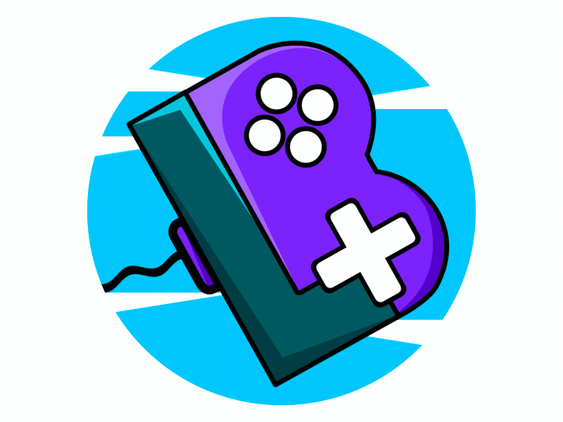 Little Bit Logo after effects animation branding creative design gif illustration little bit logo news streamer