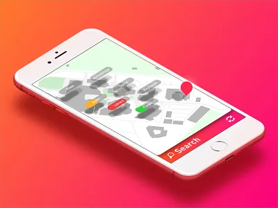 Way app bournemouth ibeacons ios iphone location mapbox mobile navigation room finder search ui university ux