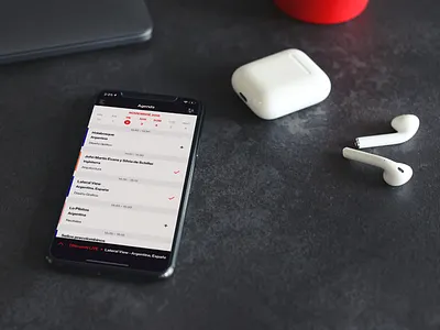TMDG Agenda 2018 app design event ios product schedule trimarchi ui ux