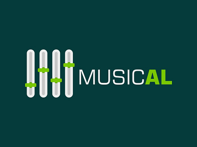 Musical Logo animasi antik aplikasi desain ikon ilustrasi logo logo minimalis logo vintage merek minimalis tipografi ui ux vektor web