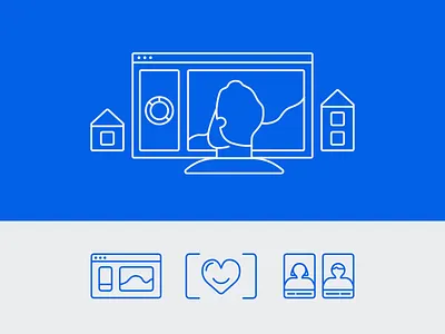 Axpire. Icons analytics app dashboard data desktop finance heart house icon id illustration man portrait ui ux web