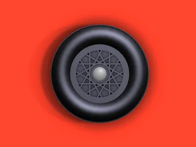 Derby Wheel 3d pinewood derby titles wheel