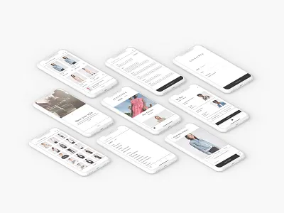 AllSaints app allsaints app bag clothing brand ecommerce app fashion ios iphone london mobile ui ux