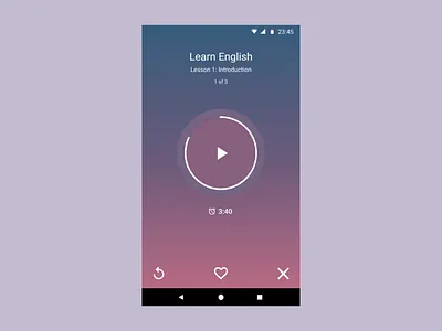 DailyUI #14 Countdown Timer app design timer ui