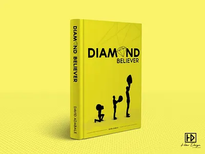 Book cover design book church design diamond elegant energetic. front cover read simple uk unique yellow