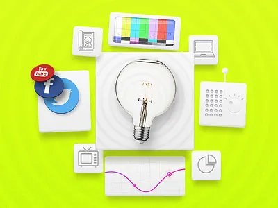 Advertising advertising data idea integrated