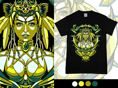 TRIBE PRINCESS apparel apparel design branding clothing clothing brand clothing design clothing label design design for sale illustration illustration digital illustrator art merch design merchandise design tshirt design tshirt graphics vector