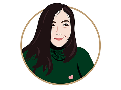 Selfie avatar design illustration selfie