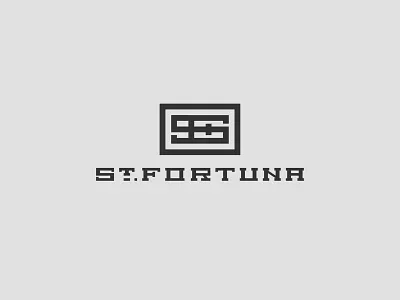 St. Fortuna branding design logo typography
