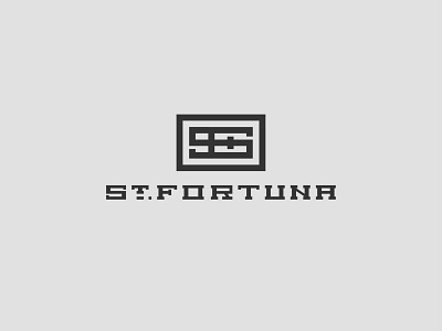 St. Fortuna branding design logo typography
