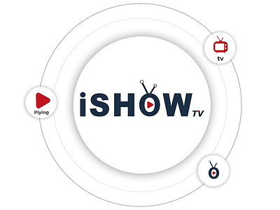 iSHOW TV | LOGO brand branding design icon illustration illustrator logo logo branding logos graphics logo design logobranding logodesign logodesigner logodesigner illustration brand logos logosai vecor vector