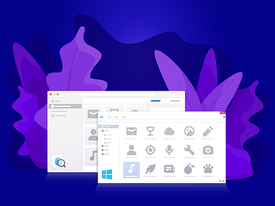 SVG Viewer Extension for Windows Explorer alternative glyph icon icon design icon search icon set iconjar icons illustration line set ui vector windows