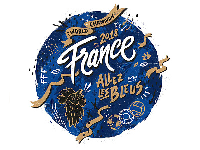 Yahoo Sport! France World Champion animation ballshape champion cock collage football france illustration lettering nationalteam paris pogba quote screenprint soccer streetart trophy urban world worldcup
