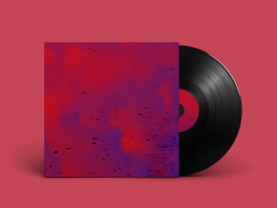 Atrous - Album Cover abstract album album art album artwork album cover album cover design black calm cloud color design geometry gradiant illustration kev andré perrin light medusa purple red space