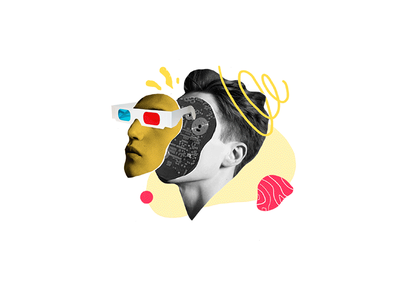 Akasha Feature Illustrations adobe akasha art collage design dog ethereum icecream illustration illustrator line photo photoshop space thinker world