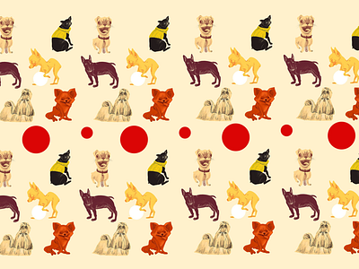 Doggo pattern canine cute dog doggo game illustration sweet wallpaper