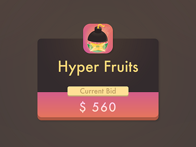 Auction for my iOS app, Hyper Fruits android auction bid casual entrepreneur flippa game ios make money xcode