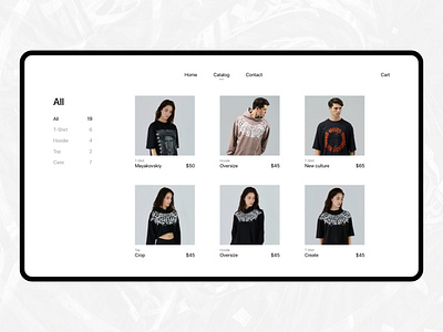 Pokras Lampas Shop design flat market minimalism pokraslampas shop ui ux web website