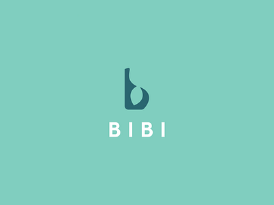 Logo design for woman's organic product company bibi branding flat identity logo logo2019 logodesign logomark simple vector