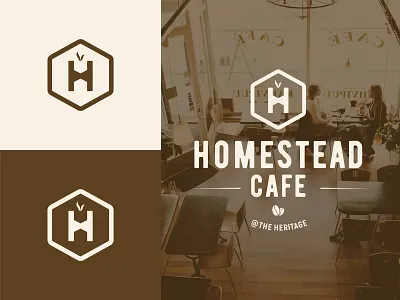 Homestead Cafe - Logo Design brand identity branding cafe logo logo logo design restaurant