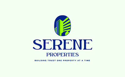 Serene Properties Logo Animation animation branding design graphic design illustrator logo motion graphics ui vector